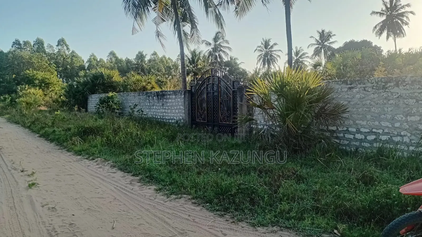 Great 1/4 Acre Plot @ Kinondo, 400 Metres From the Main Tarmac Road.