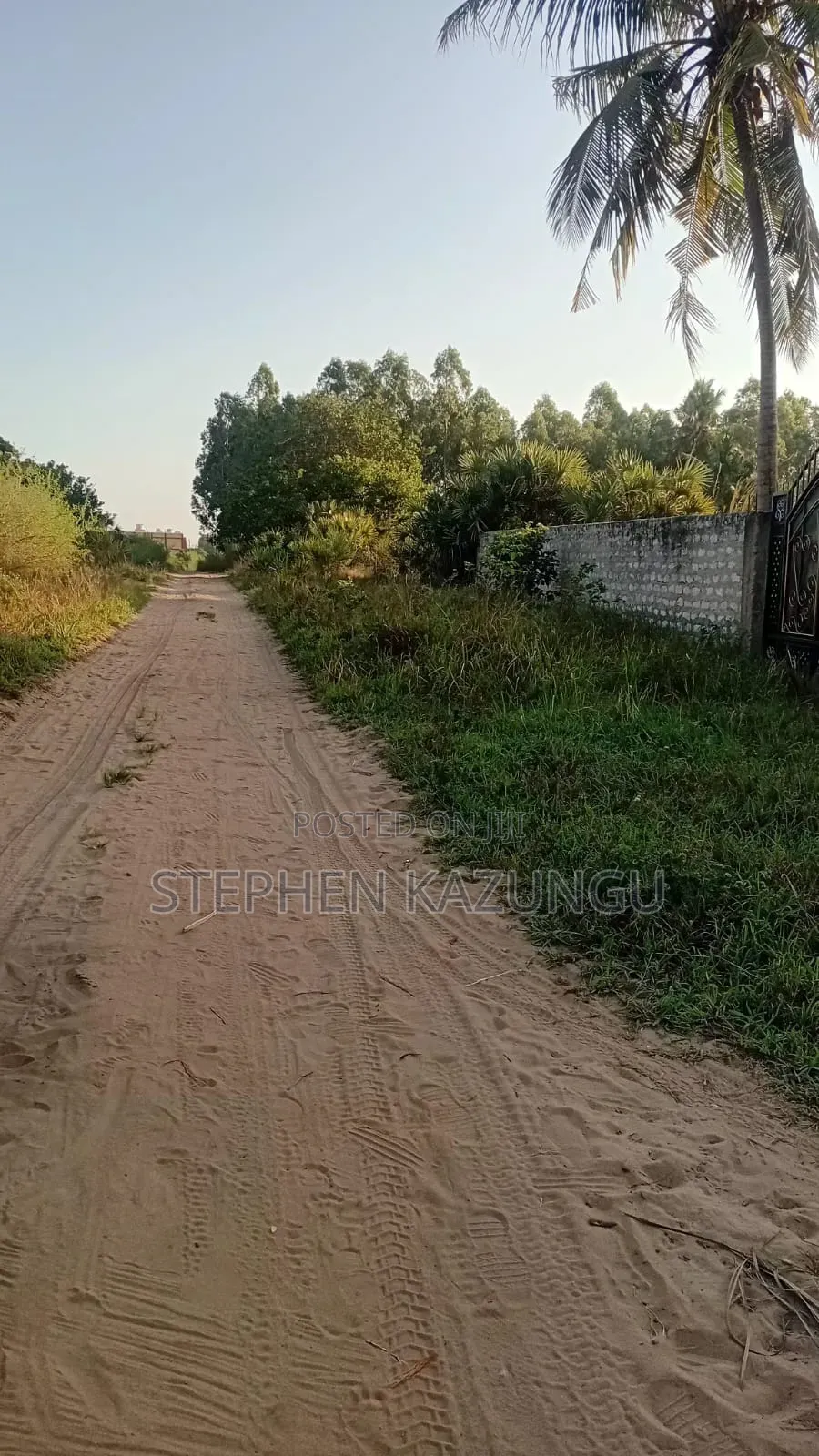 Great 1/4 Acre Plot @ Kinondo, 400 Metres From the Main Tarmac Road.