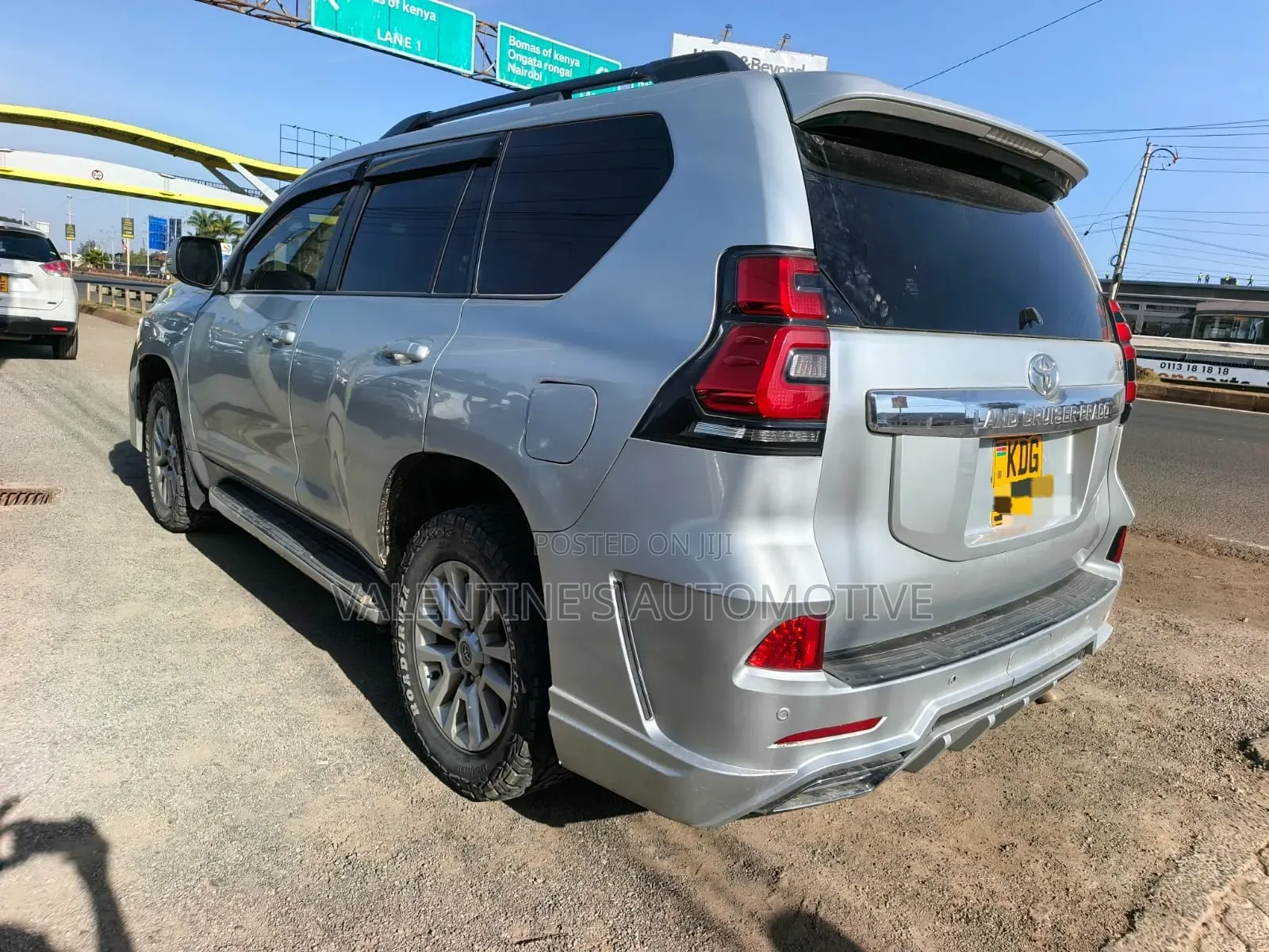 Toyota Land Cruiser Prado 2014 Silver