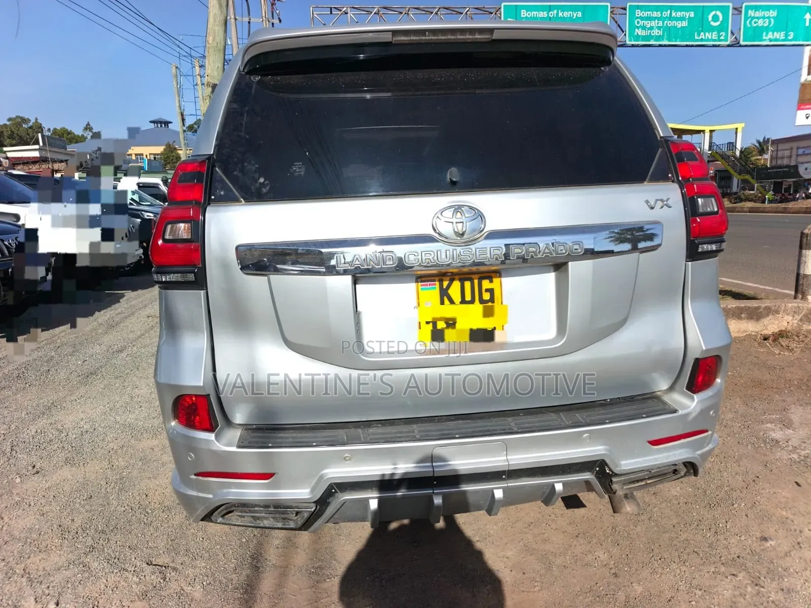 Toyota Land Cruiser Prado 2014 Silver