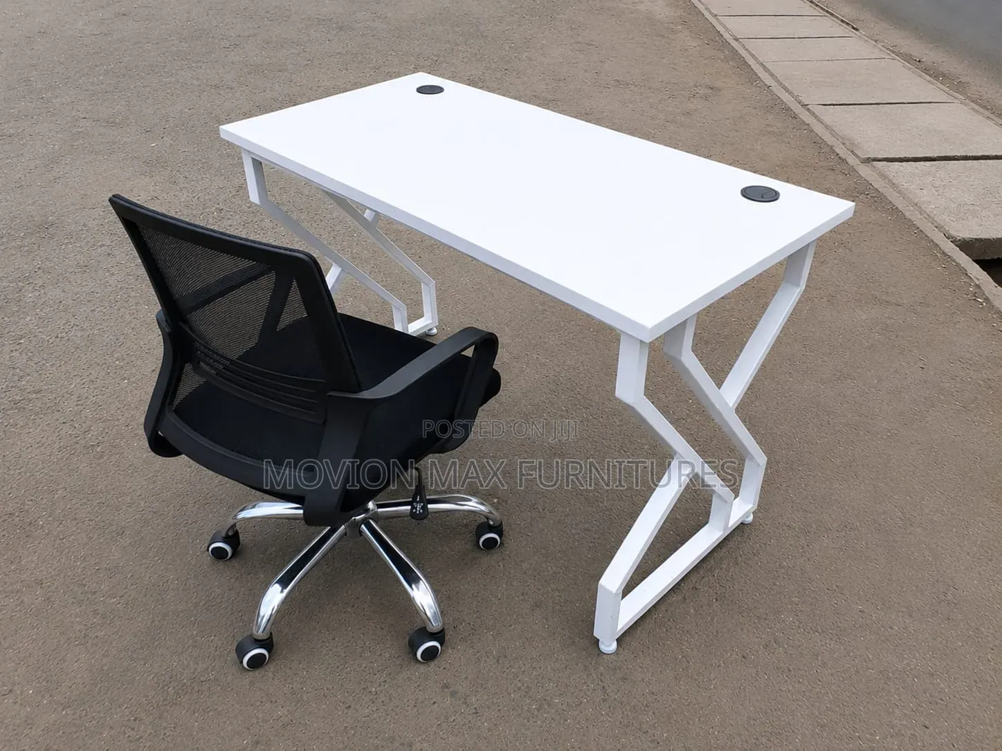 Office Table Metallic Stand Office Table