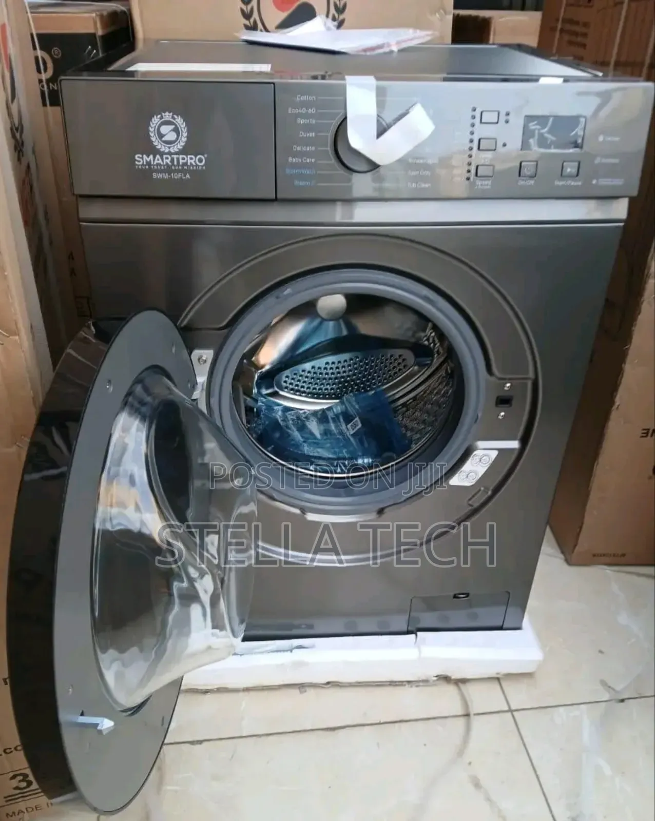 10kgs Smart Pro Front Load Washing Machine