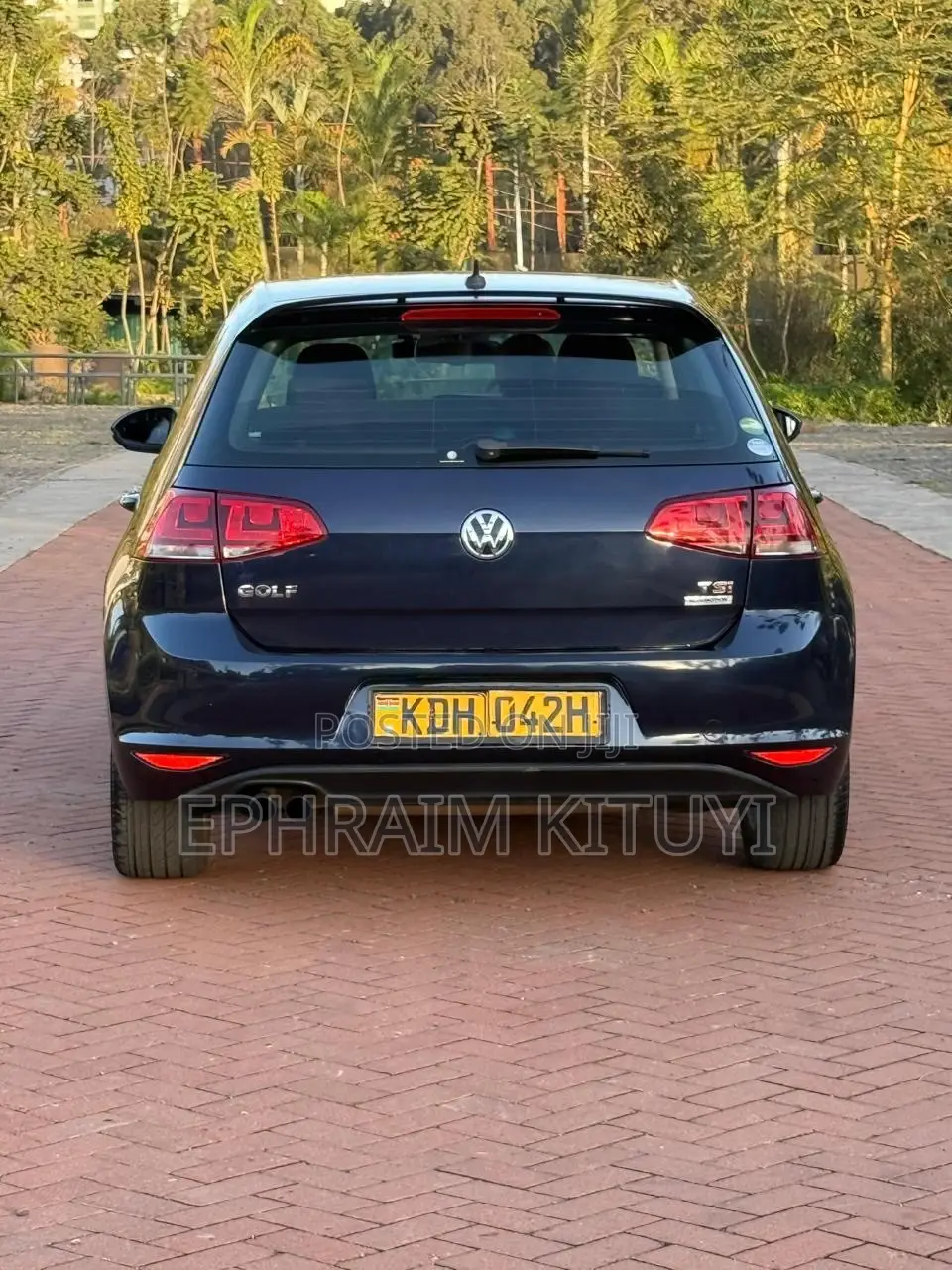 Volkswagen Golf 2015 Blue