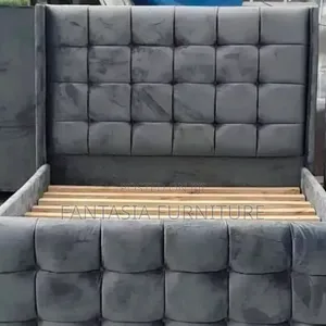 5x6-Foot Grey Bed