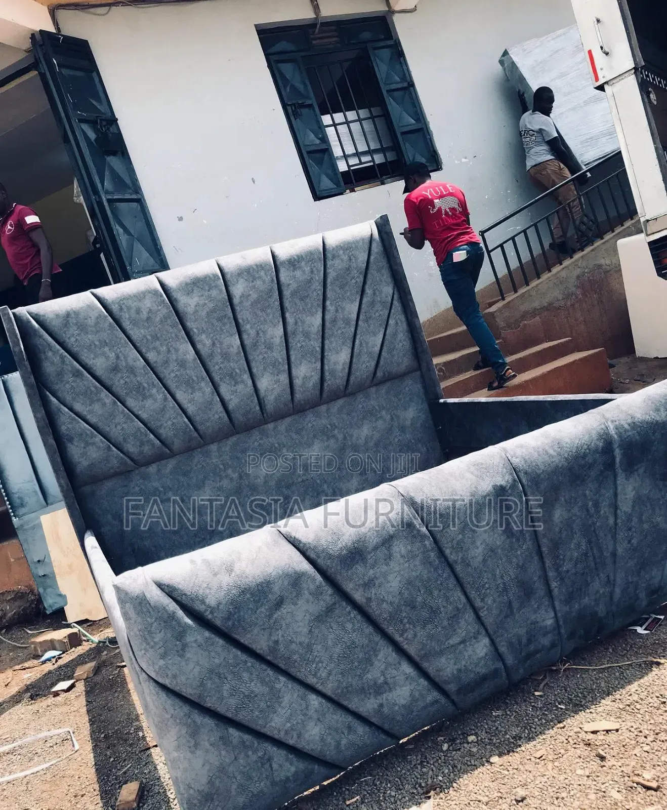 Grey 5 by 6 Bed on Sale