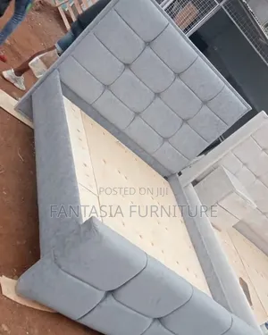 Light Grey Brand New Bed 5 by 6