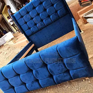 Blue Bed Size 5 by 6 + Free Delivery