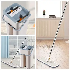 Magic Mop +Bucket With Extra Top Cloth