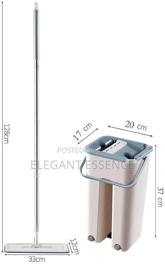 Magic Mop +Bucket With Extra Top Cloth
