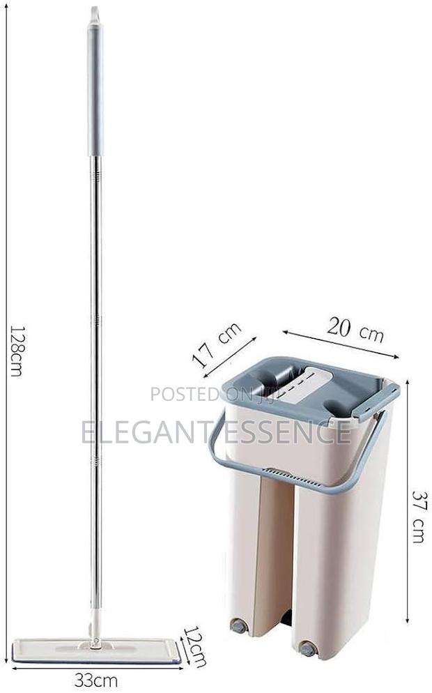 Magic Mop +Bucket With Extra Top Cloth - thumbnail 2