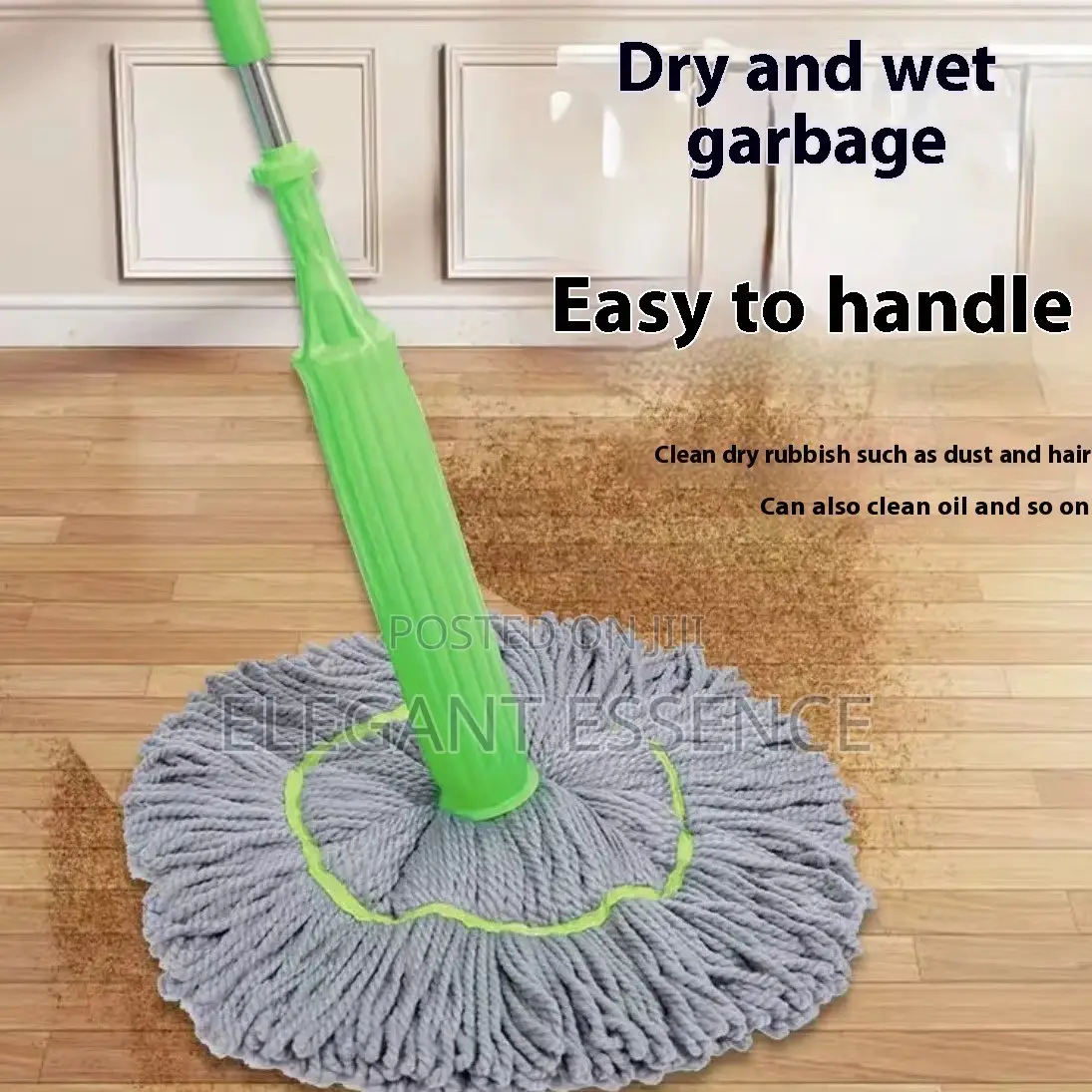 BIG SIZE 144cm Pocket Wringing Mop