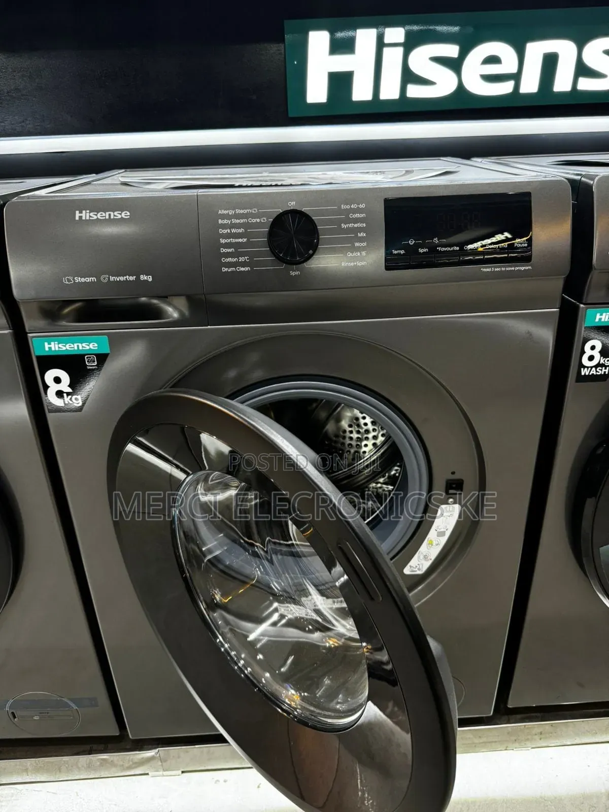 Hisense WFQP8014EVMT 8Kg Front Load Washing Machine