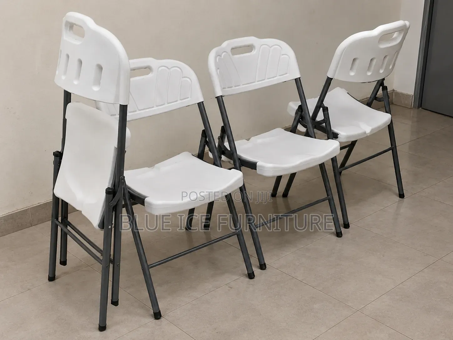 White Folding Event, Conference & Training Chair