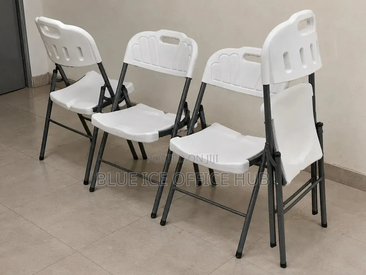 White Folding Event, Conference & Training Chair