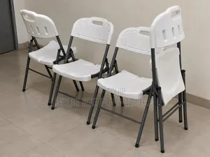 White Folding Event, Conference & Training Chair