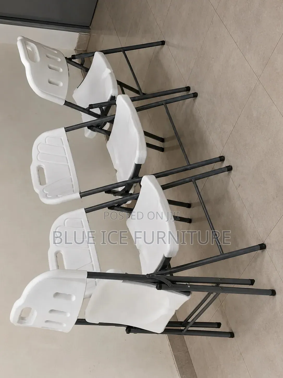 White Folding Event, Conference & Training Chair