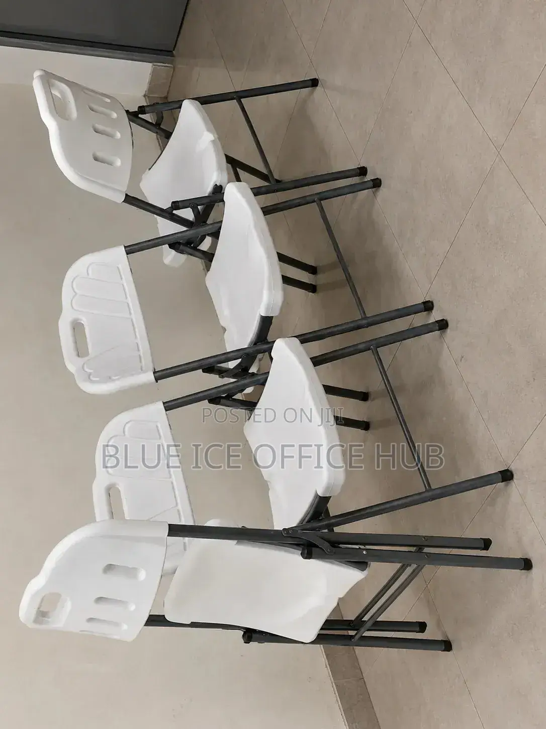White Folding Event, Conference & Training Chair