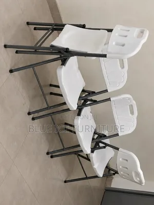 White Folding Event, Conference & Training Chair