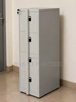 4-Drawers Steel Office Cabinet With Lock Bar