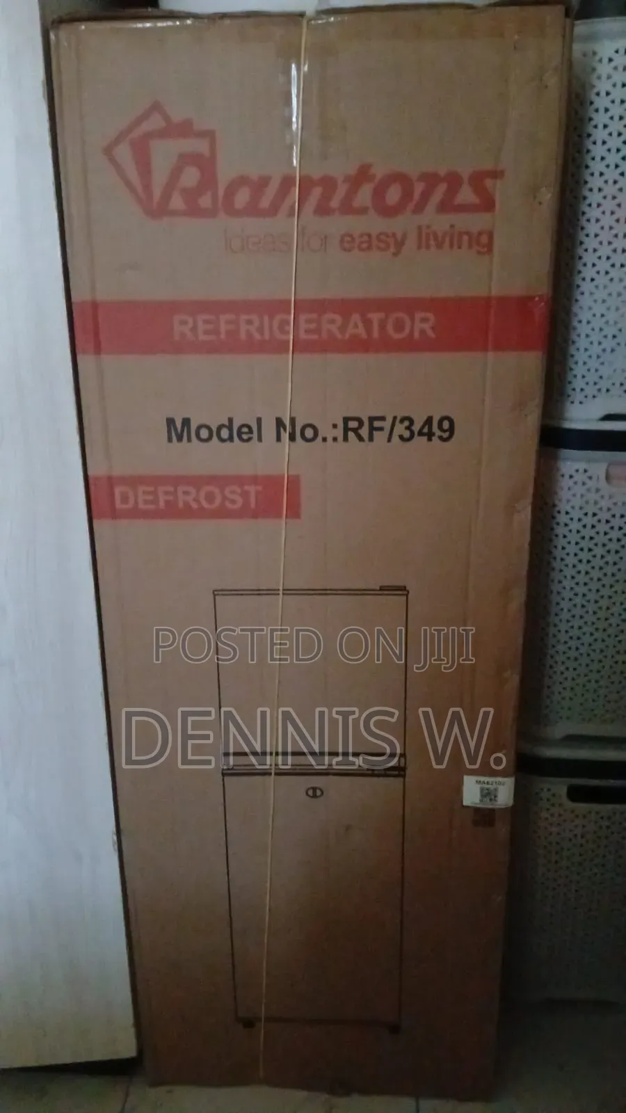 Ramtons Double Door Energy Saving Fridge