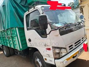 ISUZU NPR Kca White Open Body