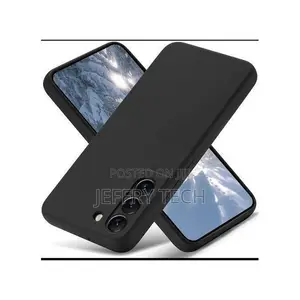Samsung Galaxy S21plus Silicone Back Case - Black