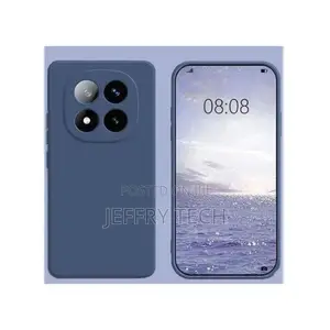 Silicon Back Case for REDMi Note 14 Pro Plus 5g - Blue
