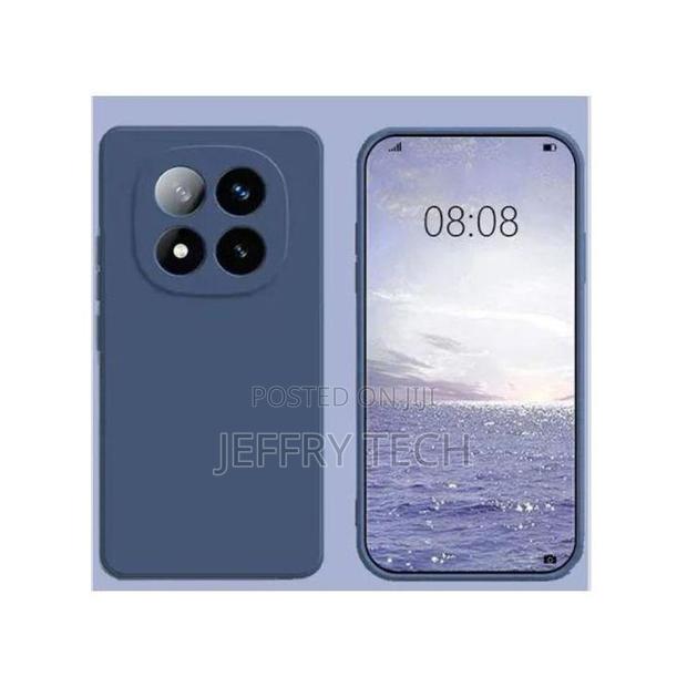 Silicon Back Case for REDMi Note 14 Pro Plus 5g - Blue