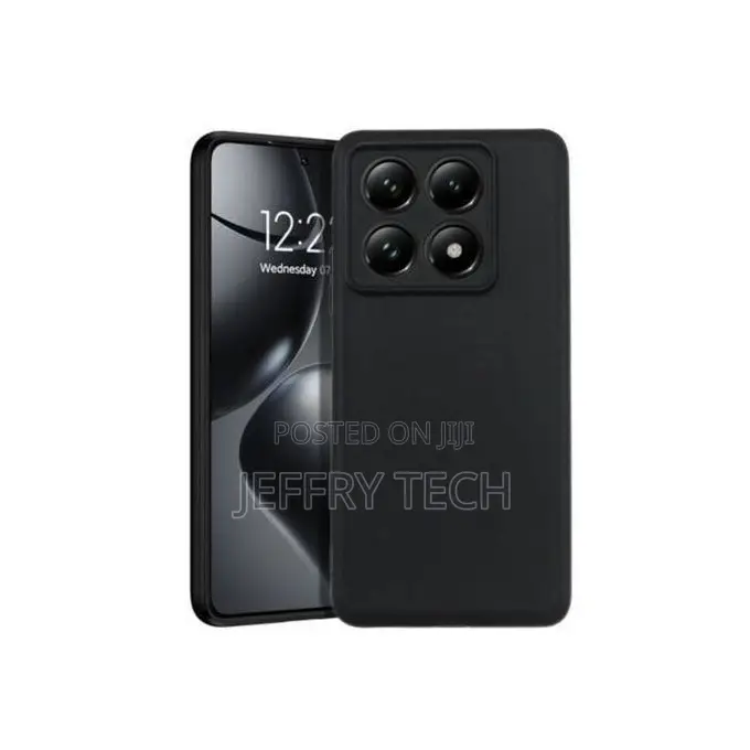 Silicon Back Case for Xiaomi 14t / Xiaomi 14t Pro - Black