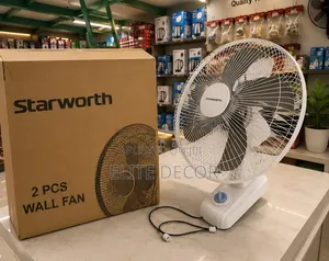 Starworth 16-Inch Wall Mounted Fan – Powerful & Energy Efficient