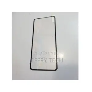 Samsung S21plus FullGlue Screen Protector With Fingerprin- Black