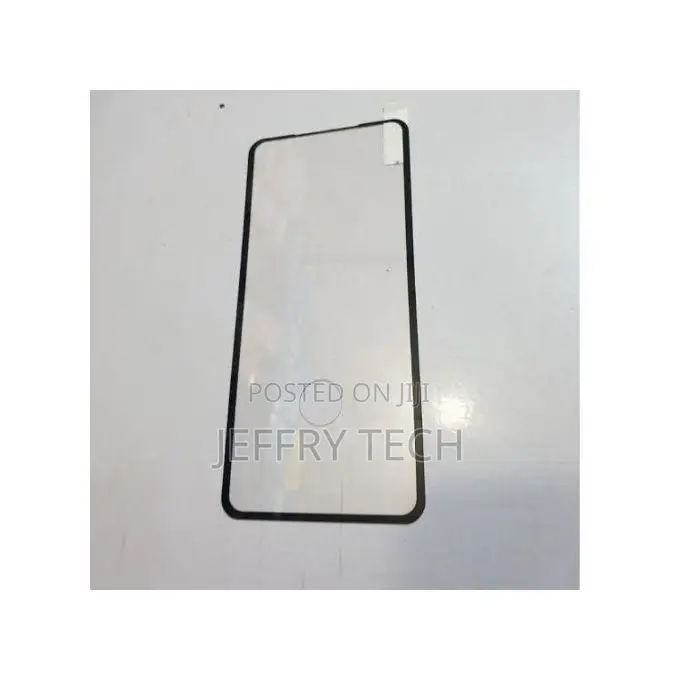 Samsung S21plus FullGlue Screen Protector With Fingerprin- Black