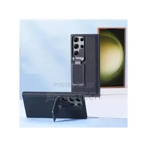 Samsung Cover Case for S24 Ultra - Leather Cover Camera Lens
