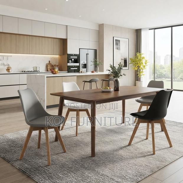 Dining Chairs; Eames Styles Home Dining Chair - thumbnail 3
