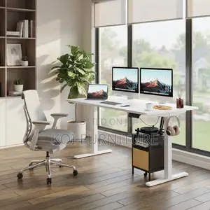 Office Desk; Urban 120cm Adjustable Home Electric Gaming Desk