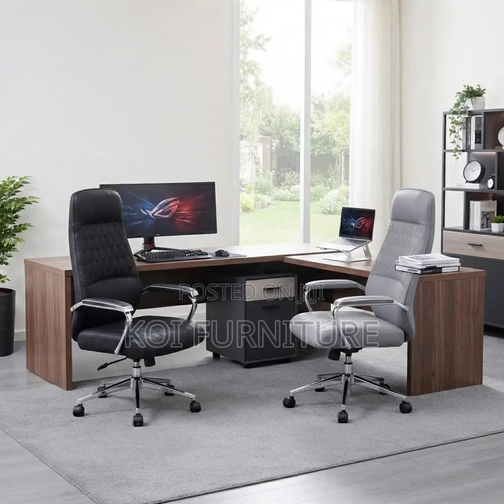 Office Chairs; High Backrest Strong Leather Office Executive Chairs