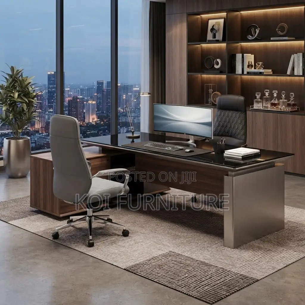 Office Chairs; High Backrest Strong Leather Office Executive Chairs