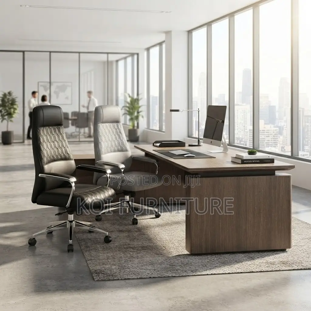 Office Chairs; High Backrest Strong Leather Office Executive Chairs