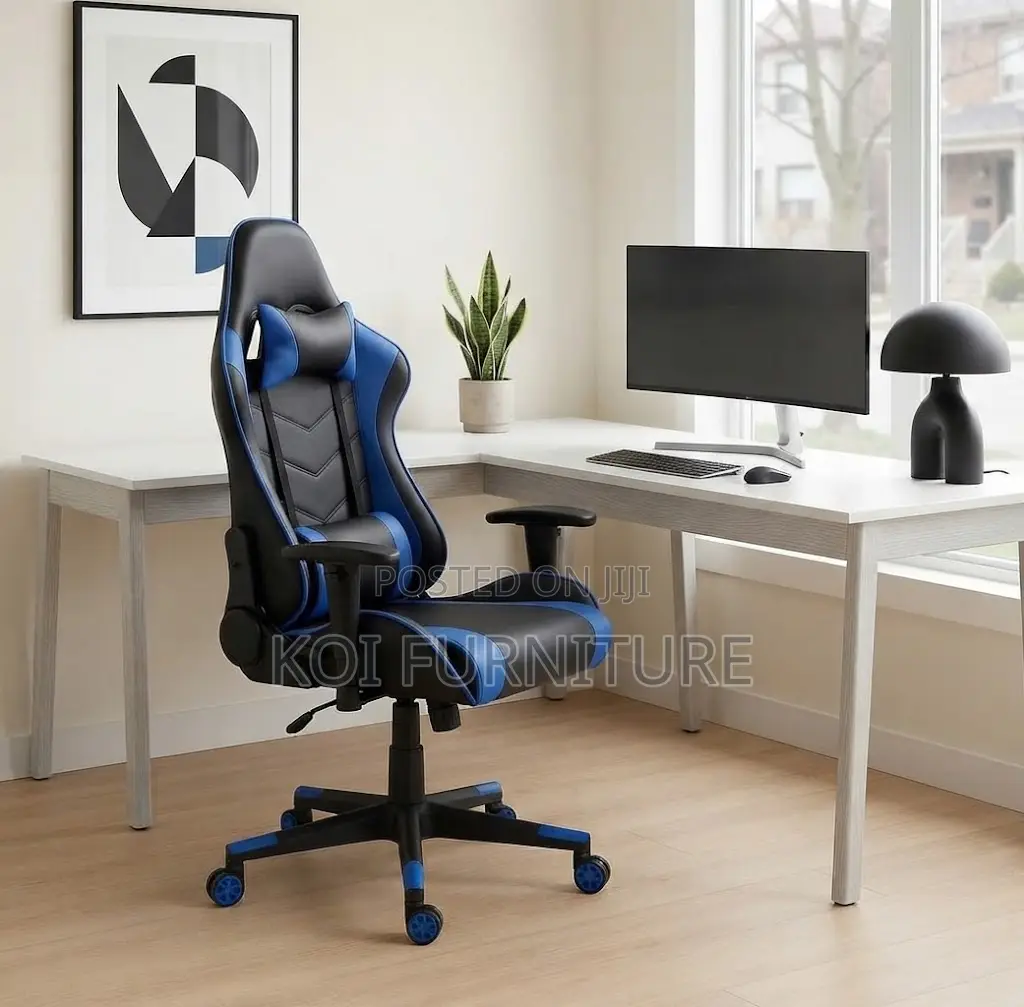 Office Chairs; Smooth Leather Home Studio Gamers Chairs