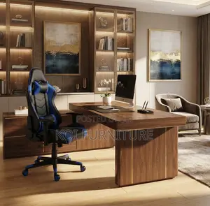 Office Chairs; Smooth Leather Home Studio Gamers Chairs