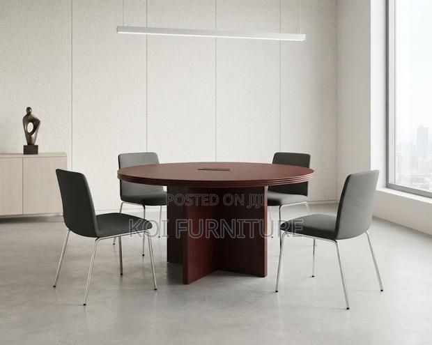 Office Table; Customized Office Staff Round Boardroom Table - thumbnail 5