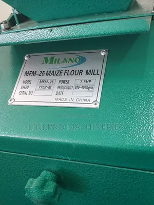 Milano Combined Maize Flour Roller Mill and Pre-Crusher 5hp Motor