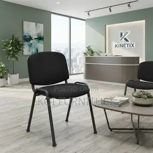 Office Chairs; Armless Tosca Fabric Reception Visitors Chair