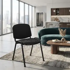 Office Chairs; Armless Tosca Fabric Reception Visitors Chair