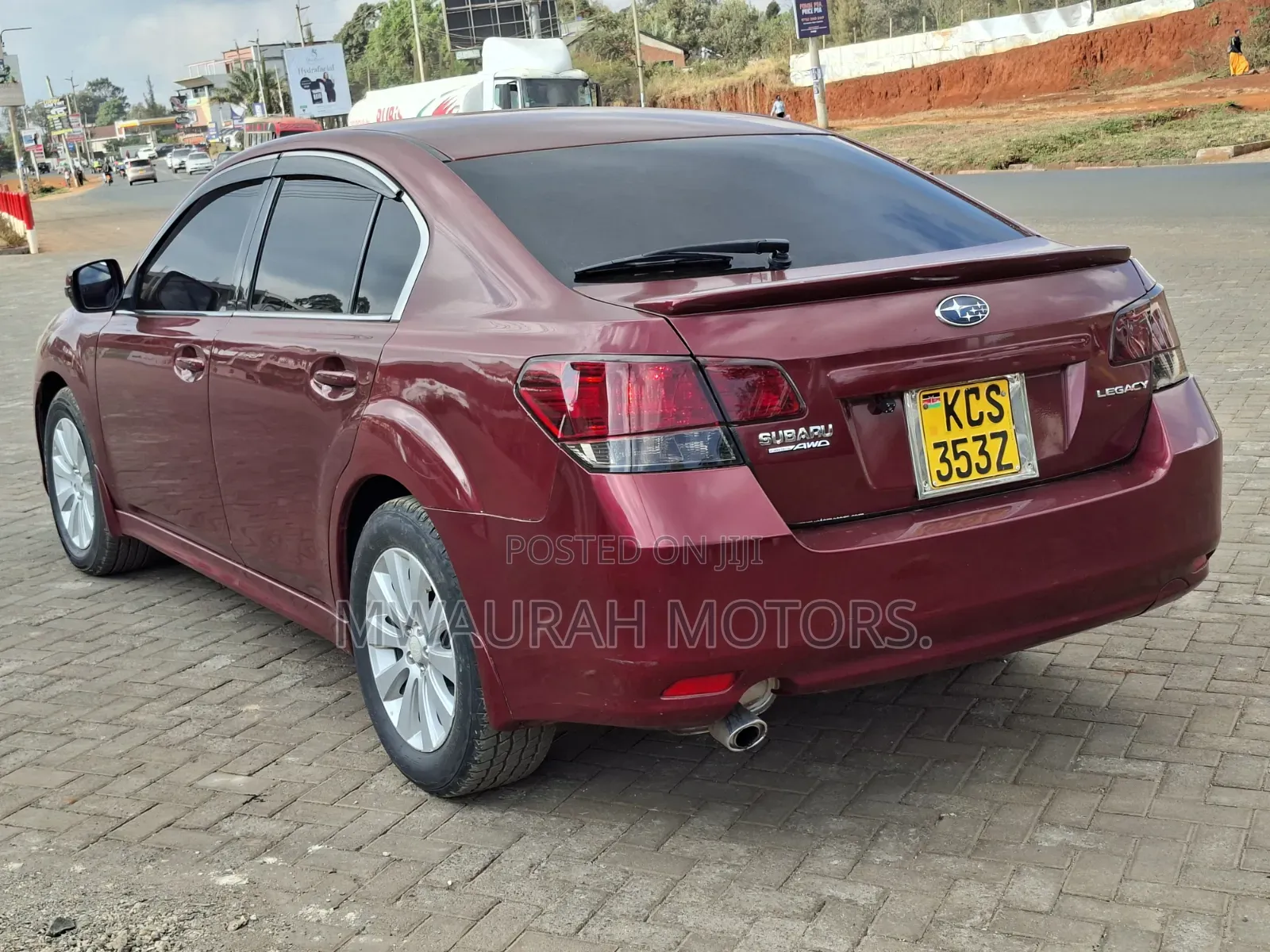 Subaru Legacy 2011 Maroon