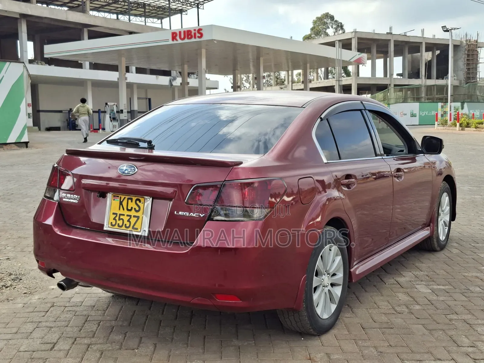 Subaru Legacy 2011 Maroon