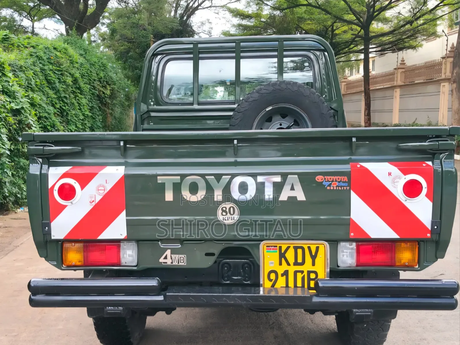 Toyota Land Cruiser 2008 Green