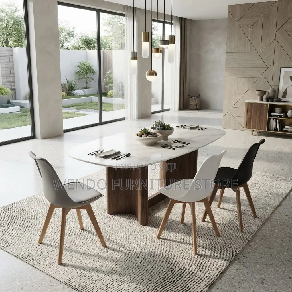 Dining Chairs; Padded Cushion Home Dining Eames Chairs