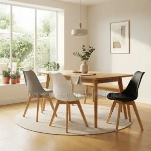 Dining Chairs; Padded Cushion Home Dining Eames Chairs