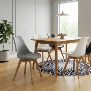 Dining Chairs; Padded Cushion Home Dining Eames Chairs